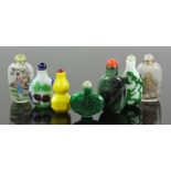 7 Antique Chinese Snuff Bottles