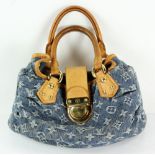 Louis Vuitton Cloth and Leather Bag