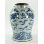 18th C. Chinese Blue and White Vase