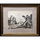 19th C. Framed Drawing