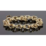 14K Gold Link Bracelet