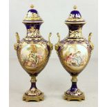 Pr. 19th C. Sevres Urns