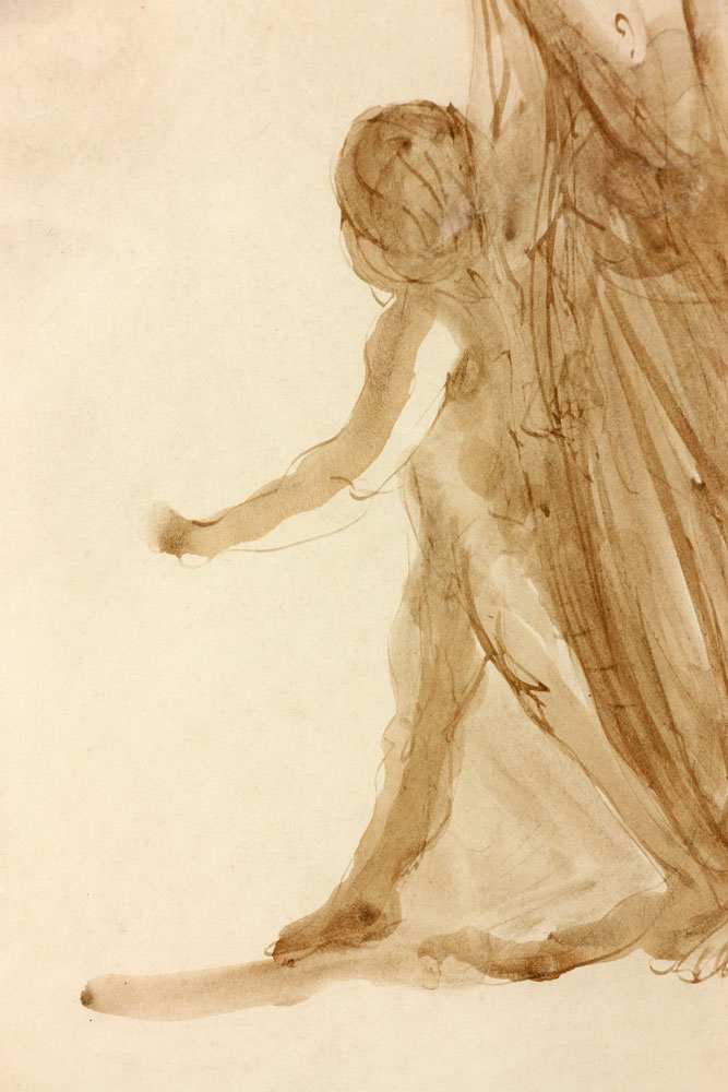 Rodin, "Nude Studies," Watercolor - Bild 5 aus 9