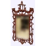 Chinese Chippendale Style Mirror