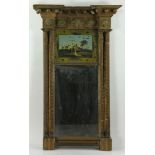 Late 18th/19th C. American Gilt Mirror