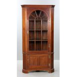 Early 19th C. Cherry Corner Cabinet