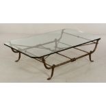 Manner of Giacometti, Wrought Iron Coffee Table