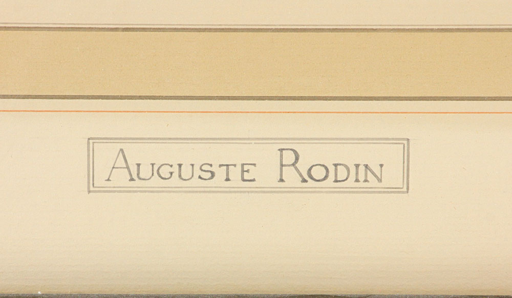 Rodin, "Nude Studies," Watercolor - Bild 8 aus 9