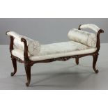 Late 18th C. Italian Walnut Bench