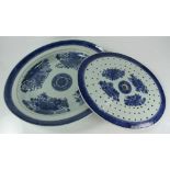 Chinese Fitzhugh Deep Dish Porcelain Platter