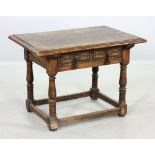 18th C. Italian Carved Low Table