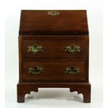 Custom Chippendale Mahogany Miniature Desk