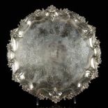 English Silver Salver