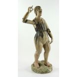 19th C. Italian Carved Articulated Figure