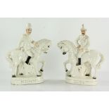 Two 19th C. Staffordshire Boer War Figures