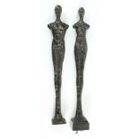 Two Giacometti Style Sculptures