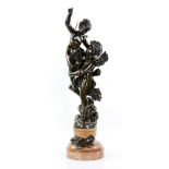 Rancoulet, Triumphator, Bronze on Marble Base