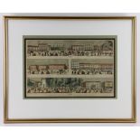 Panoramic View of Tremont St. Boston, Engraving