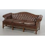 Tufted Leather Sofa