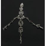 Russian Silver Chatelaine