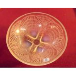 Laliques Glass Coquilles 5" Bowl