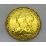 Victorian Sovereign 1896