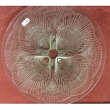 Lalique Glass Coquilles 12" Plate