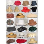 Ladies & Mens Vintage & Other Hats incl. Bourne & Hollingsworth, Marida, Wynnster, Damart, M&S,