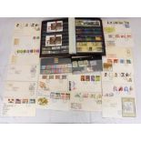 Stamps: GB Mint Sets, Singles, Decimal Definitive & Commemorative, few used definitives & 1st day