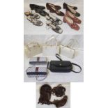 6 Pairs Ladies Vintage Shoes & Sandals incl. Modernaires by Birthday, Paulette Stead & Simpson, Lisa