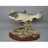 Border Fine Art figures (unboxed and uncertificated): Fish among Reeds and Roots, monogrammed J G B,