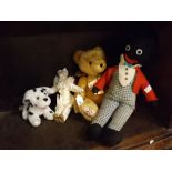 Various soft toys