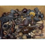 Box various 19th century and other drawer handles etc