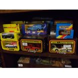 Collection of various modern die-cast toys and cars, Corgi/Matchbox etc
