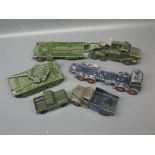 Collection of Dinky toys, die-cast, includes Centurion tank etc