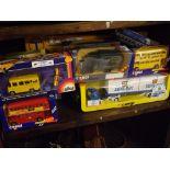 Collection of various die-cast commercial vehicle, includes Corgi/Siku etc