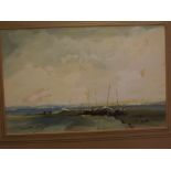 William Henry Ford, signed, two watercolours, Norfolk views, 7 x 10 1/2 ins and 8 x 11 ins (2)