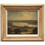 *SIR JOHN ALFRED ARNESBY-BROWN, RA (1866-1953, BRITISH) "Study for the Big River" No 107 in the