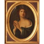 V CANTEVANI (19TH CENTURY, ITALIAN) Mary Magdalen oil on canvas, signed and dated 1845 verso 20 x 14
