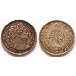 George III 1817 bull-head half-crown