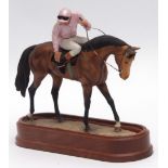 The Hamilton Collection Pottery Model "On Parade" (Thoroughbred Champion collection sculpted by