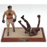 Art of Sport boxing group; Rocky Marciano v Jersey Joe Walcott (May 15th 1953, Chicago), approx