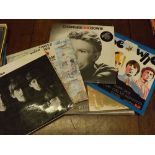 Nine various LPs, With The Beatles PMC1206 (mono); Lennon/Plastic Ono Band Shaved Fish PCS7173;