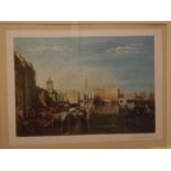 Randall Mason, signed in pencil to margin, three coloured mezzotints after JMW Turner/J Constable, 6