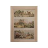 After T Rowlandson,coloured print from a publication,"Old Fashioned sporting pictures and the Road