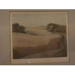 Michael Fairclough,signed and dated 1978 to margin,limited edition coloured aquatint (147/150),"