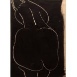 *HERMAN SHAPIRO (BORN 1933), BRITISHNude watercolour, initialled lower right 29 x 21 ins