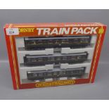 Boxed Hornby train set - BR Class 110 DMU - three car set