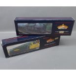 Two boxed Bachmann Model Railways locos; 32-750 Freightliner Explorer and 31-865 Tender