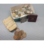 Box: quantity of mixed coinage etc